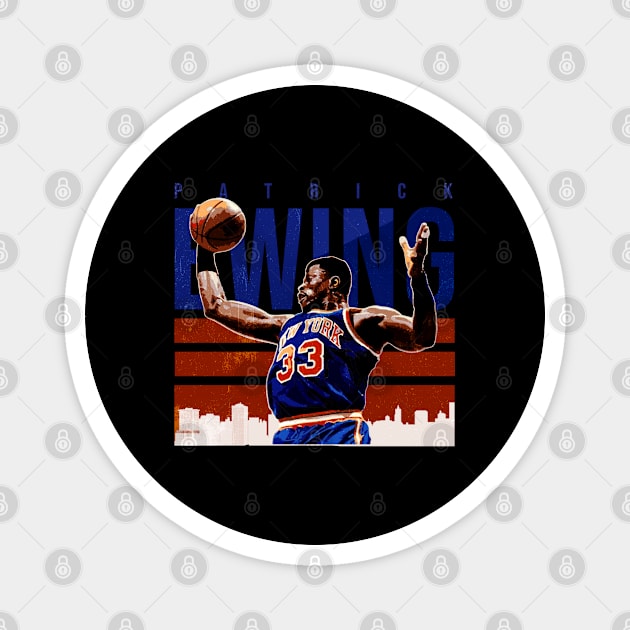 Patrick Ewing Magnet by Resatuki